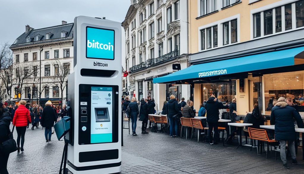 Bitcoin vending machine location