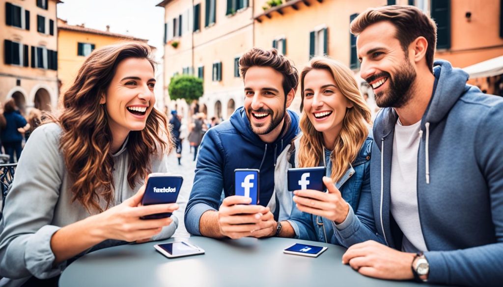 Facebook groups in Italy