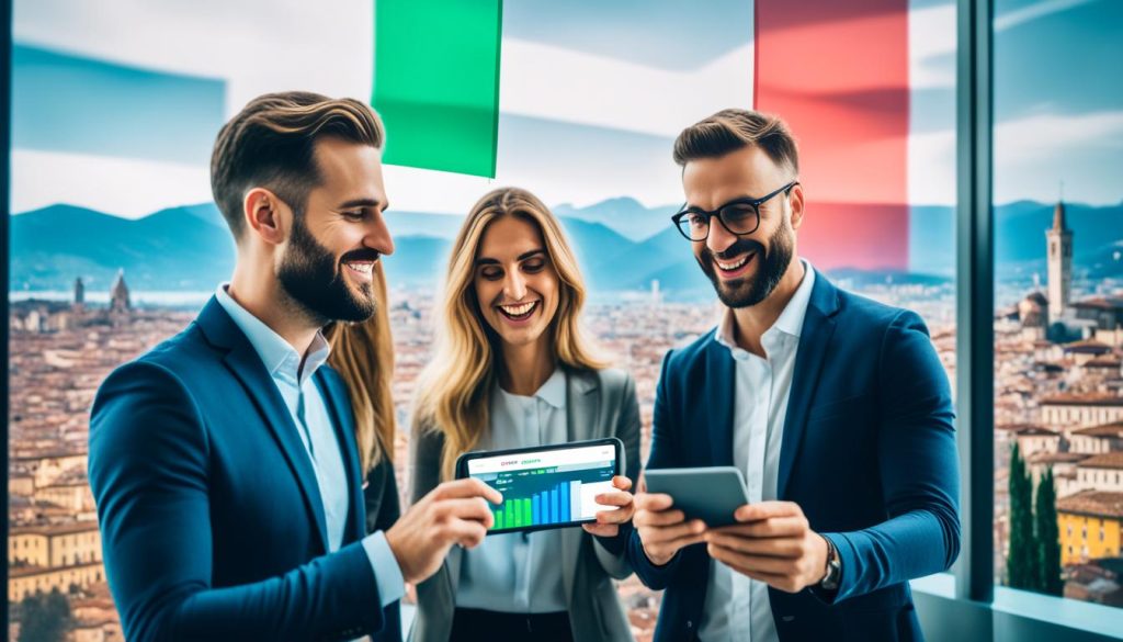 crypto app marketing in Italian market