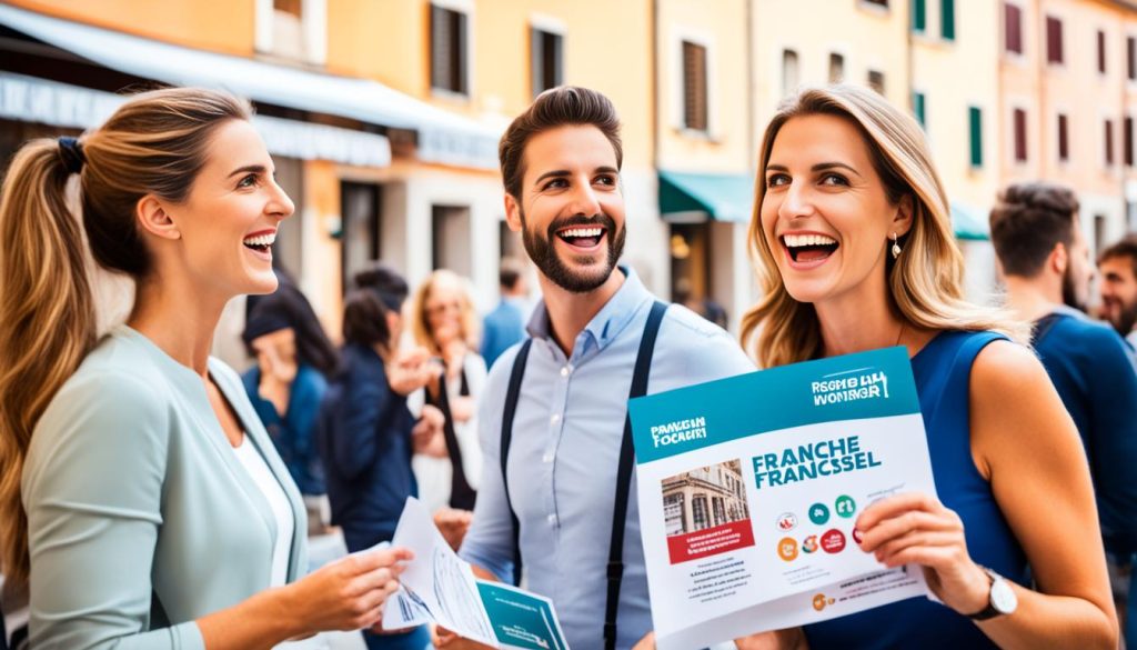 franchise marketing strategies in Italian market