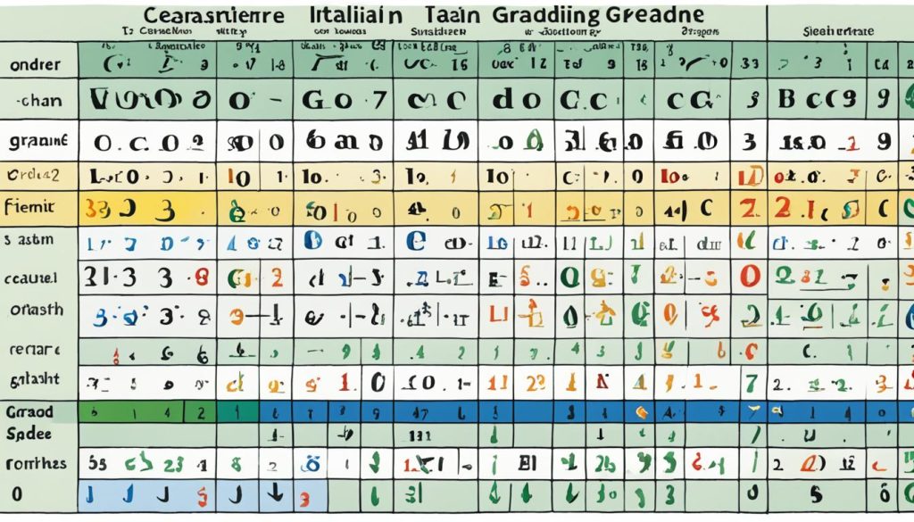 grading system Italy