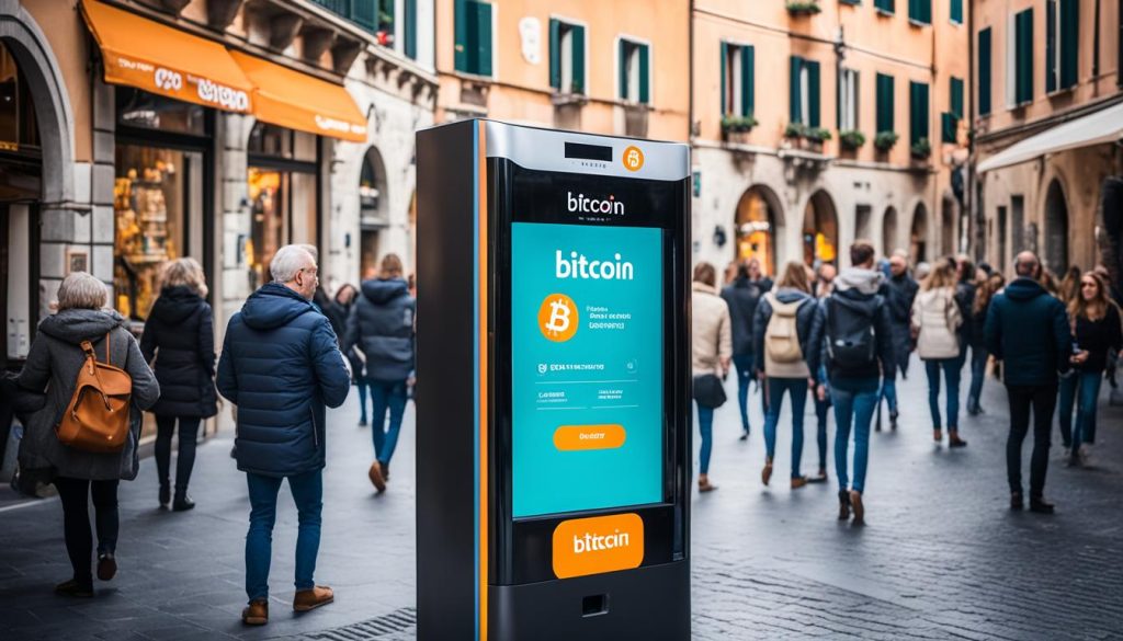 marketing Bitcoin vending machine