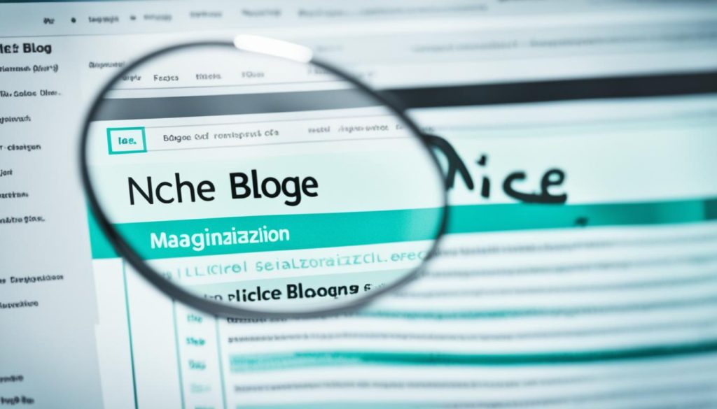 niche blog definition