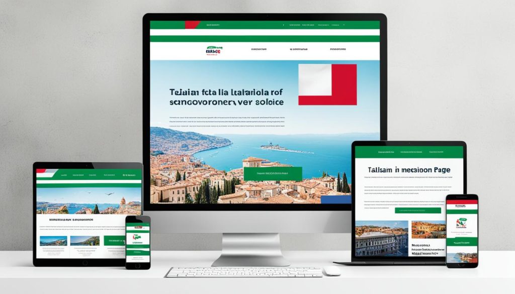 premier landing page solutions in the Italian market