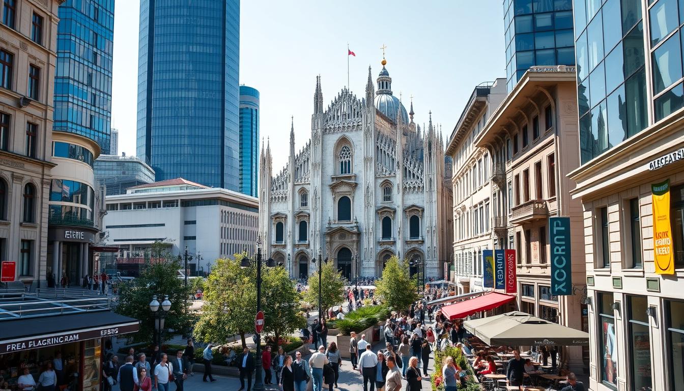 Milan – Known as an economic hub