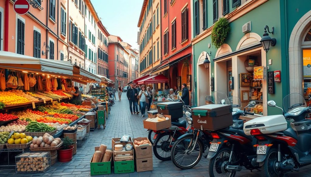 grocery delivery market in Italy