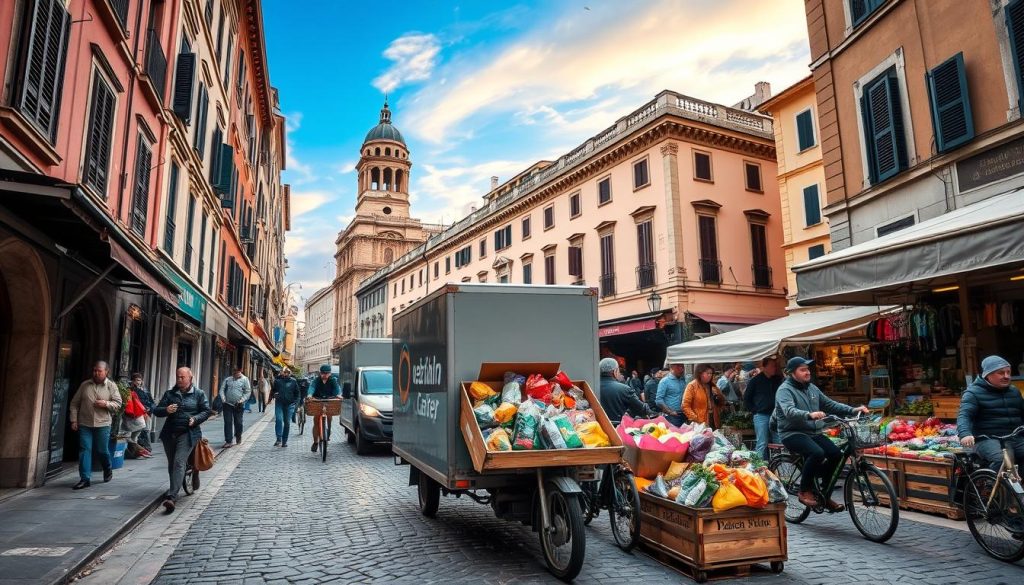 logistics challenges in Italy