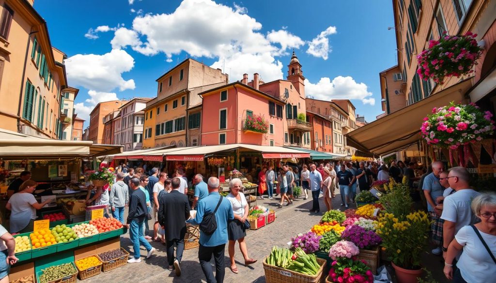 Italian market landscape