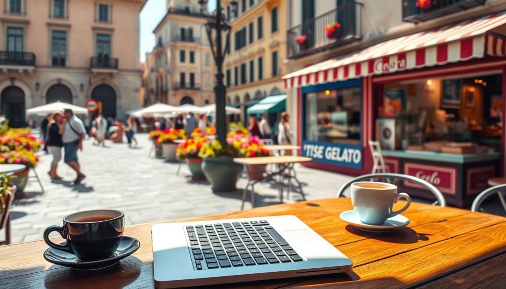 blogging in Italy