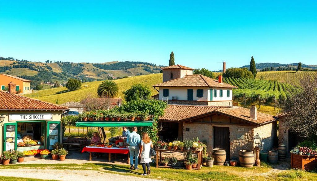 case studies of successful rural businesses in Italy