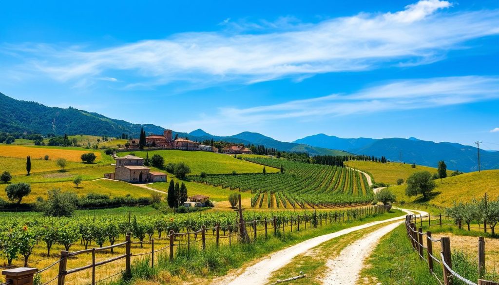 economic landscape rural Italy