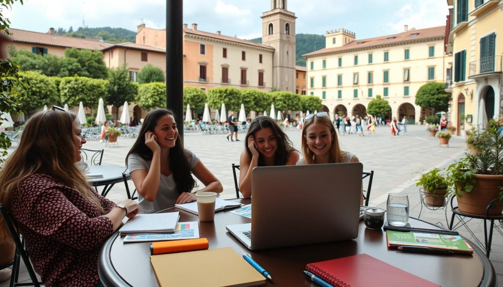 freelancing in Italy, online tutoring in Italy, language lessons for English speakers