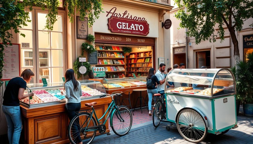 gelato shop marketing