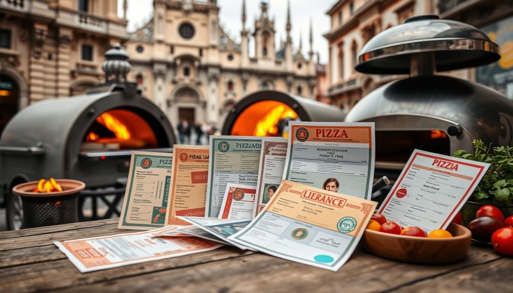 licences for pizza oven