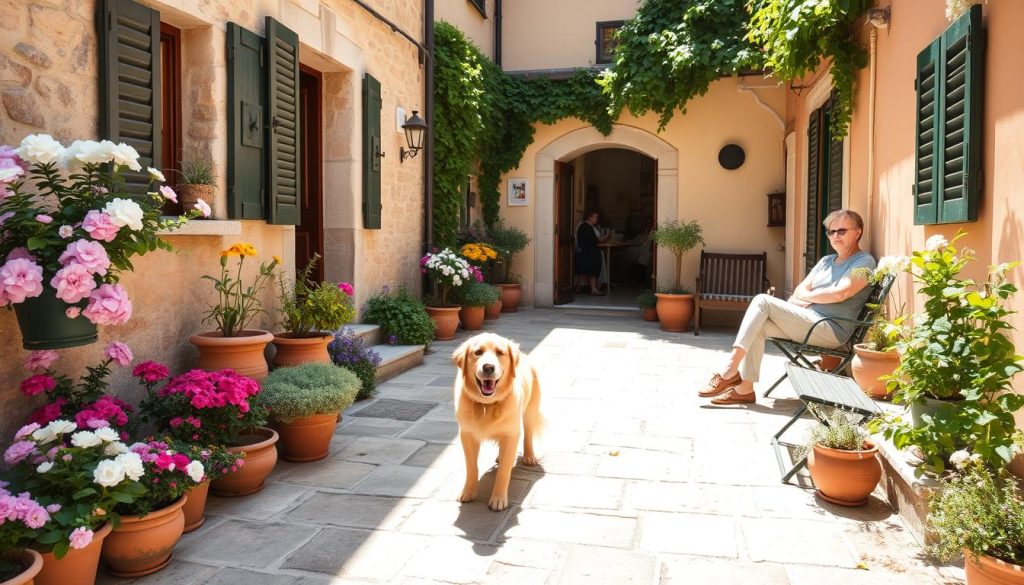 pet sitting in Italy