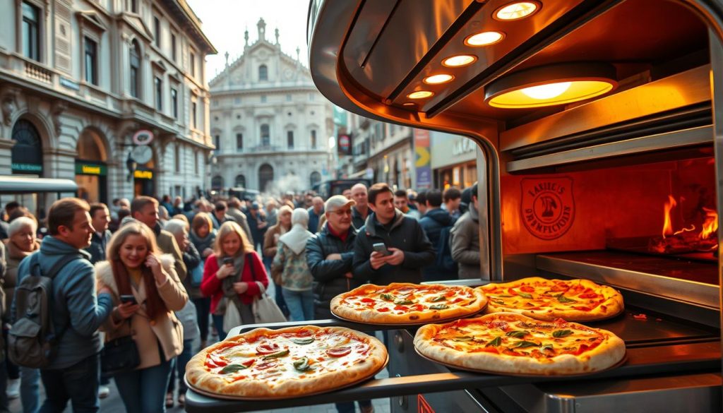 pizza demand in Milan