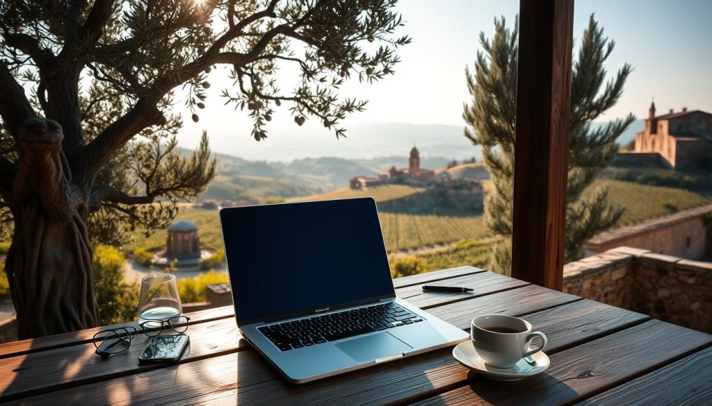 remote work Italy