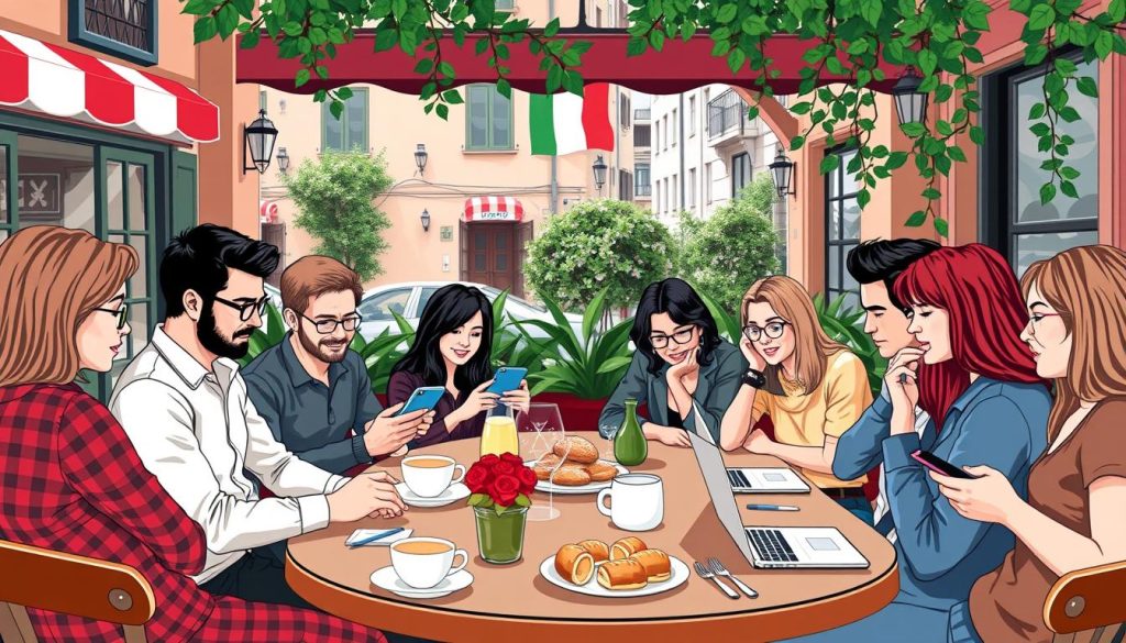 Facebook groups in Italy