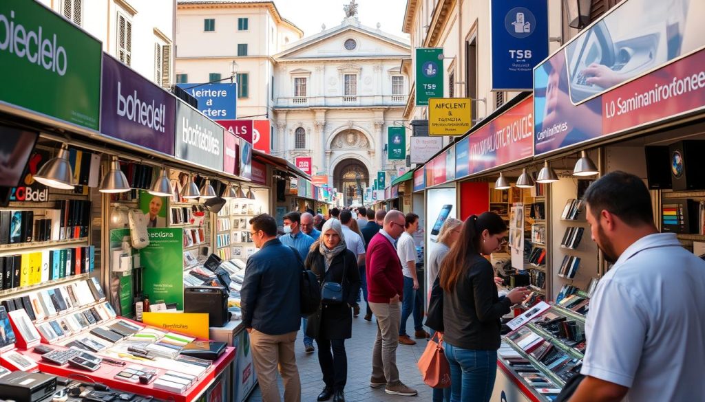 Italian electronics market