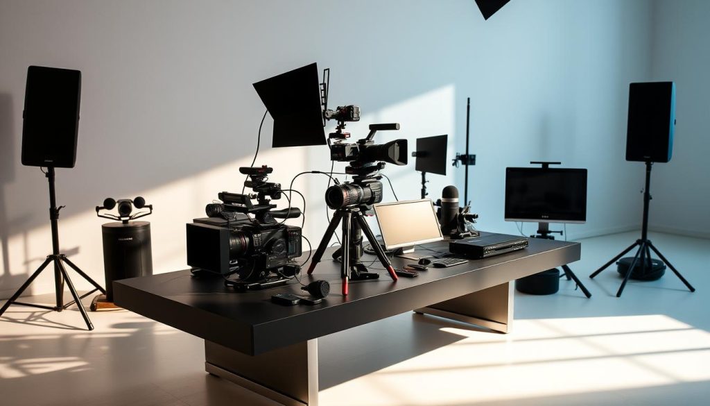 Key video production equipment