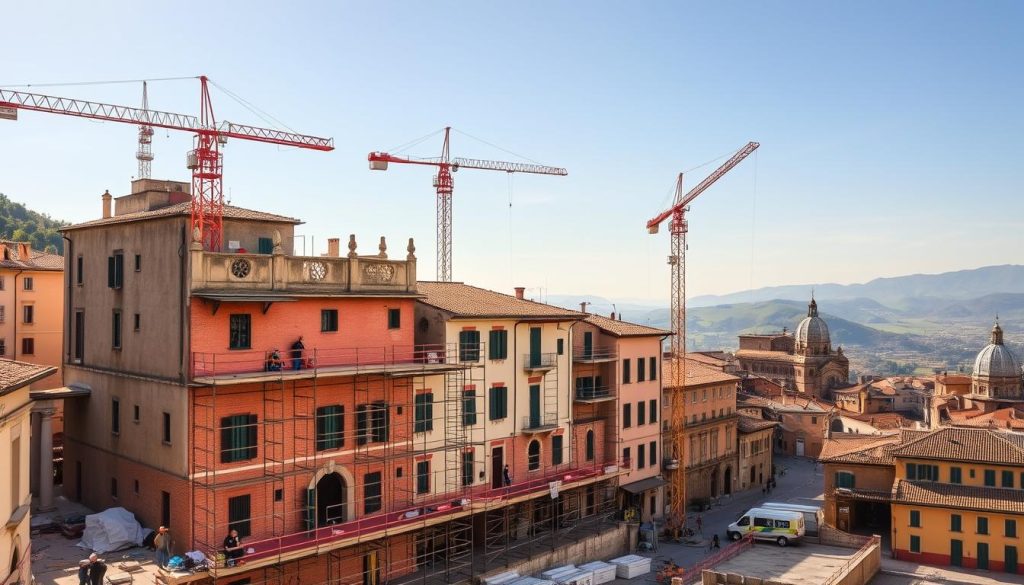 construction industry in Italy