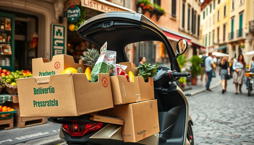 grocery delivery business model