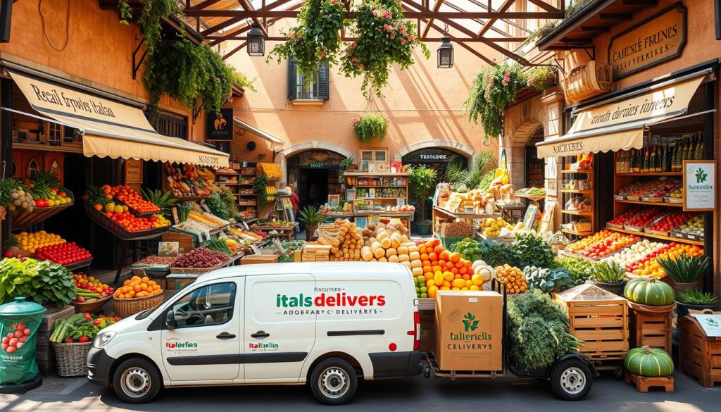 grocery delivery partnerships