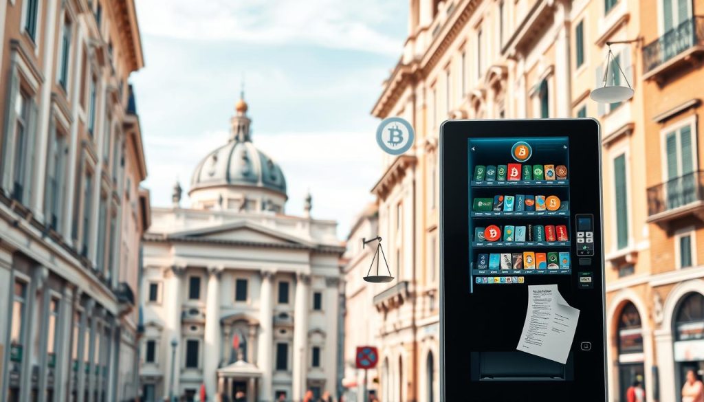 legal framework for Bitcoin ATMs in Italy