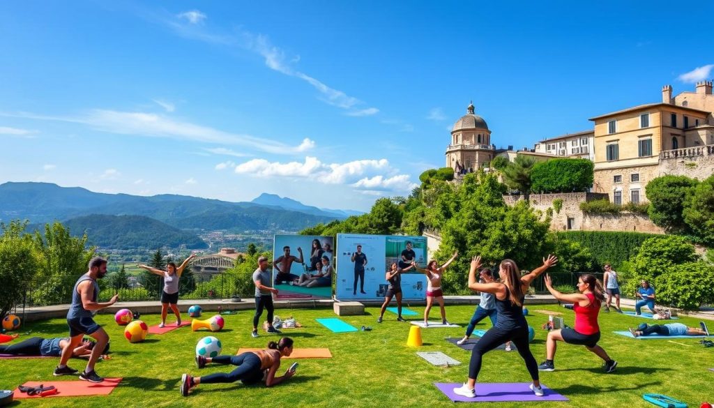 online personal training marketplace in Italy