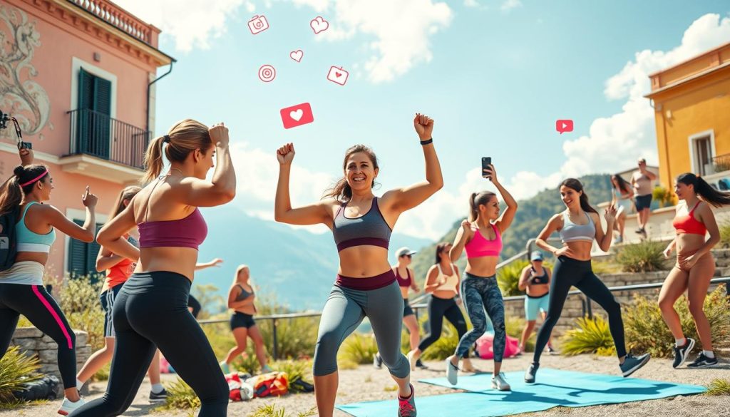 social media fitness marketing