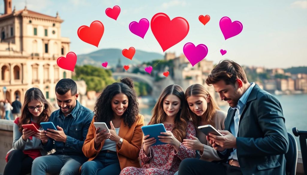 user engagement in online dating community